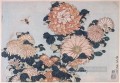 crisantemos y tábanos Katsushika Hokusai Ukiyoe